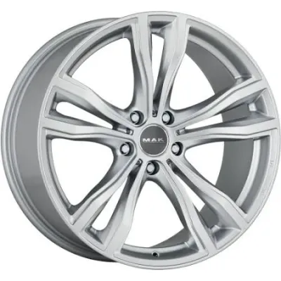 Диск Mak X-Mode Silver R19 W9.0 PCD5x120 ET18 DIA74.1