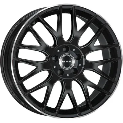 Диск Mak Arrow-D Gloss Black Mirror Ring R20 W9.5 PCD5x112 ET43 DIA66.6