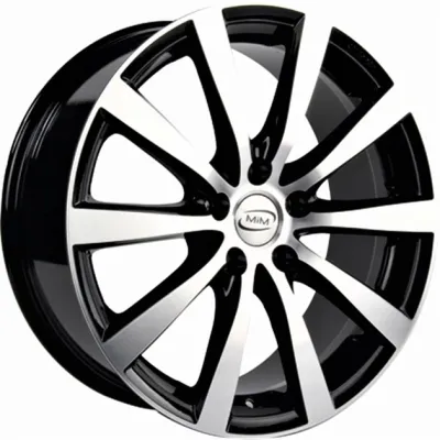Диск MIM Monza Black Mirror R15 W6.5 PCD4x108 ET42 DIA63.4