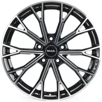 Диск Mak Asphalt Black Mirror R19 W8.5 PCD5x112 ET40 DIA66.45