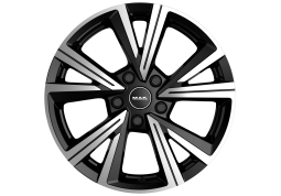 Диск Mak Qvarz Black Mirror R17 W7.0 PCD5x112 ET45 DIA57.1