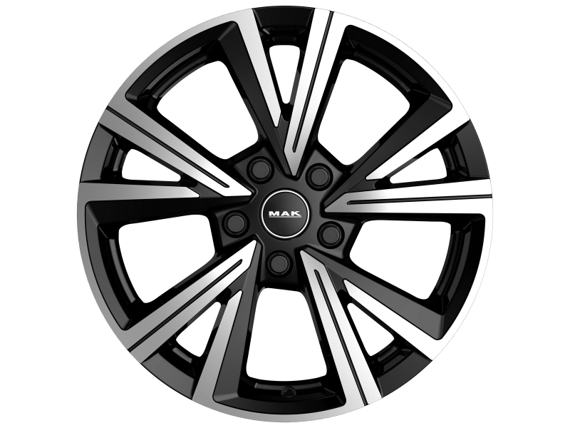 Диск Mak Qvarz Black Mirror R17 W7.0 PCD5x100 ET39 DIA57.1