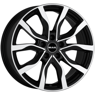 Диск Mak Koln Black Mirror R18 W8.0 PCD5x130 ET35 DIA66.45