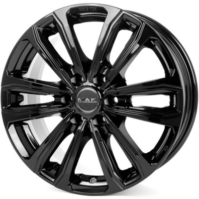 Диск Mak Safari6 Gloss Black R18 W8.0 PCD6x130 ET53 DIA84.1