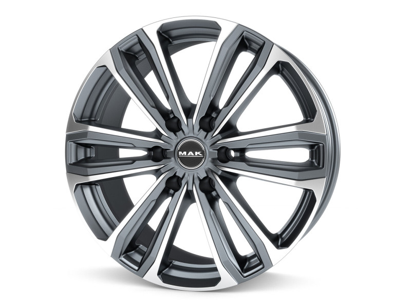 Диск Mak Safari6 Gun Metallic Mirror Face R17 W7.5 PCD6x139.7 ET50 DIA93.1