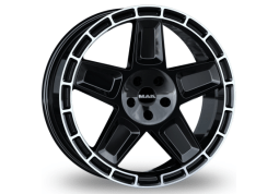 Диск Mak Trek Gloss Black Mirror Ring R20 W9.0 PCD5x130 ET25 DIA84.1