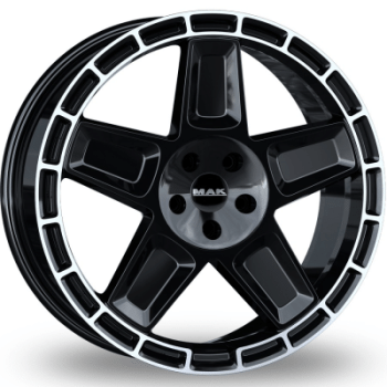 Диск Mak Trek Gloss Black Mirror Ring R20 W9.0 PCD5x130 ET25 DIA84.1