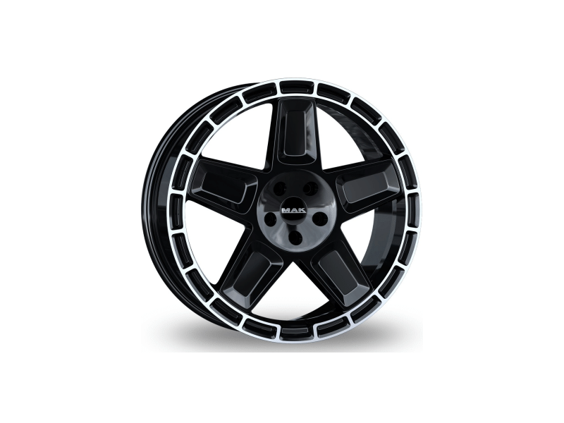 Диск Mak Trek Gloss Black Mirror Ring R20 W9.0 PCD5x130 ET25 DIA84.1