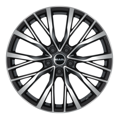 Диск Mak Kent Black Mirror R22 W9.0 PCD5x114.3 ET35 DIA70.6