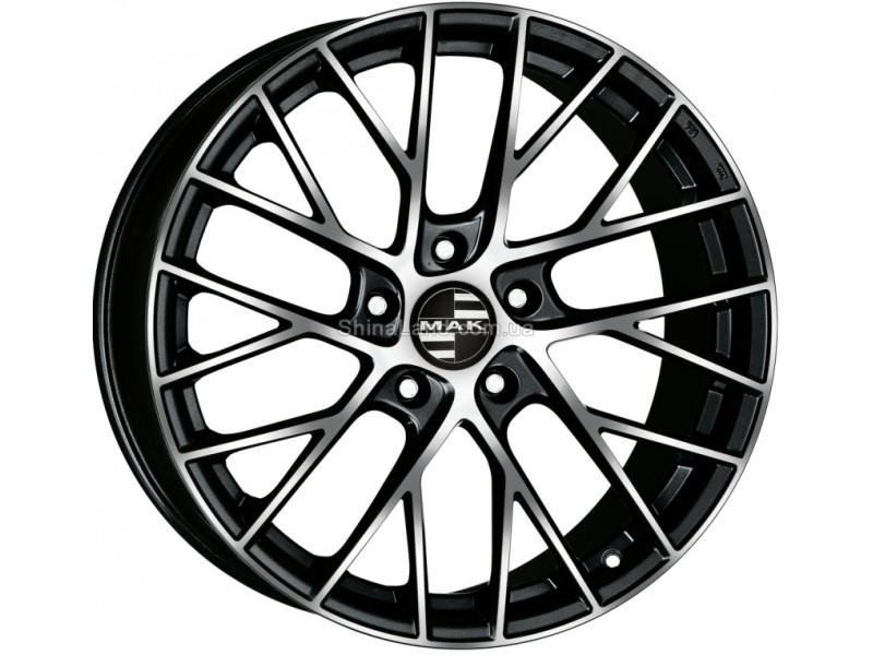Диск Mak Monaco Black Mirror R19 W8.5 PCD5x112 ET39 DIA66.45