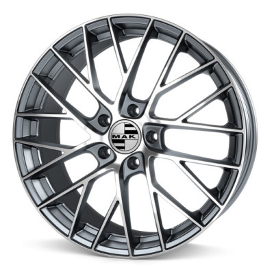 Диск Mak Monaco-D Gun Metallic Mirror Face R21 W11.5 PCD5x130 ET67 DIA71.6