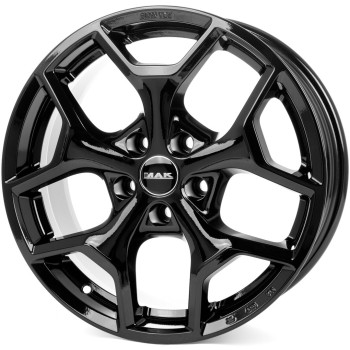 Диск Mak Liberty Gloss Black R18 W7.5 PCD5x108 ET39 DIA72.0