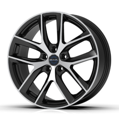 Диск Mak Voltage Black Mirror R19 W8.5 PCD5x114.3 ET38 DIA64.1