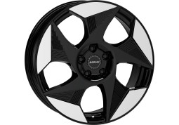 Диск Alutec Solar Diamond Black Front Polished R19 W8.0 PCD5x112 ET36 DIA66.5