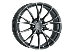 Диск Mak Fabrik-D Gun Metallic Mirror R19 W9.5 PCD5x112 ET44 DIA66.6