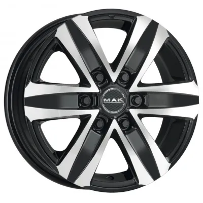 Диск Mak Stone 6 Black Mirror R20 W8.5 PCD6x139.7 ET45 DIA67.1