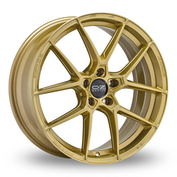 Диск OZ Estrema GT HLT Race Gold R19 W8.0 PCD5x112 ET45 DIA75.0