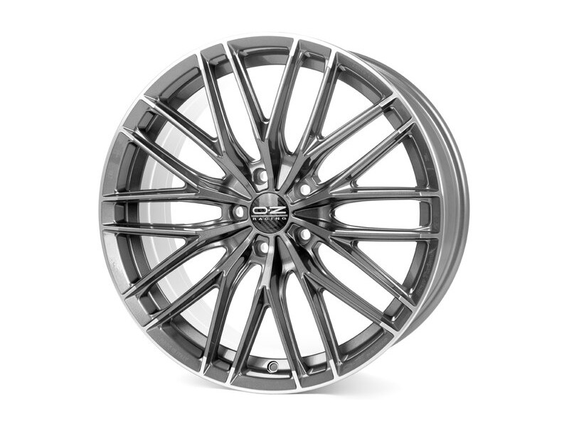 Диск OZ Gran Turismo HLT Star Graphite Diamond Lip R19 W8.5 PCD5x112 ET45 DIA75.0