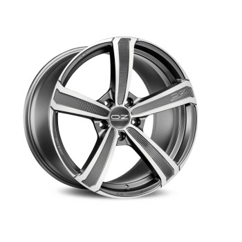 Диск OZ Montecarlo HLT Matt Dark Graphite Diamond Cut R20 W11.5 PCD5x130 ET59 DIA71.56