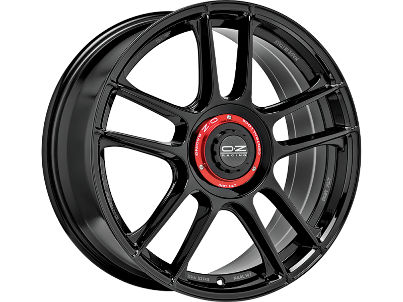 Диск OZ Indy HLT Gloss Black R20 W10.0 PCD5x112 ET35 DIA75.0
