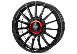 Диск OZ Superturismo Evoluzione Gloss Black - Red Lettering R20 W8.5 PCD5x112 ET30 DIA79.1