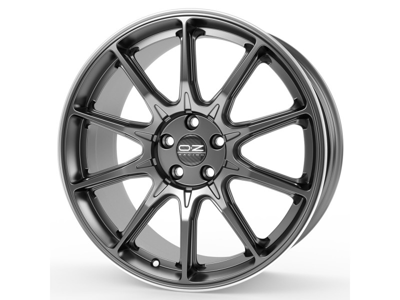 Диск OZ HyperXT HLT Star Graphite Diamond Lip R21 W10.0 PCD5x110 ET34 DIA65.06