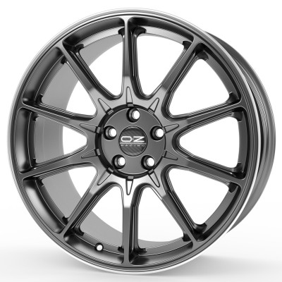 Диск OZ HyperXT HLT Star Graphite Diamond Lip R20 W11.5 PCD5x130 ET61 DIA71.56