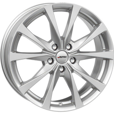 Диск Autec Brixen Brilliant Silver R19 W8.0 PCD5x112 ET39 DIA66.5