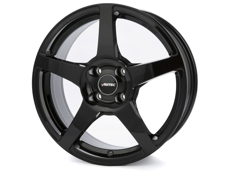 Диск Autec Valea Black R18 W7.5 PCD4x108 ET32 DIA65.1