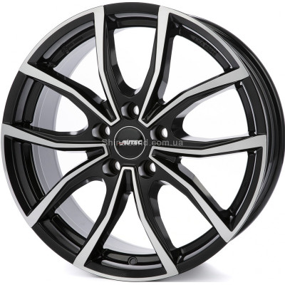 Диск Autec Vidron Black Polished R18 W7.5 PCD5x112 ET51 DIA57.1