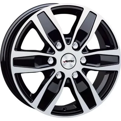 Диск Autec Quantro Black Polished R18 W7.5 PCD5x112 ET48 DIA66.6