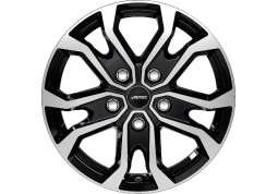 Диск Autec Kiso Black Polished R17 W7.0 PCD5x118 ET62 DIA71.1