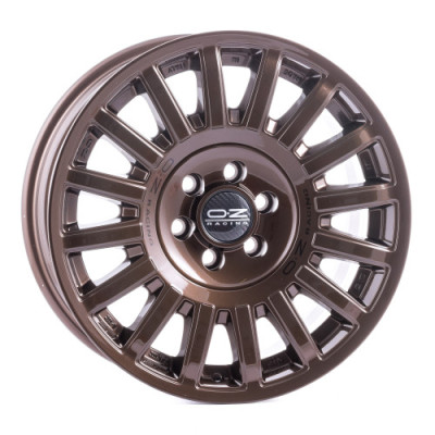 Диск OZ Rally Raid Matt Black Silver Lettering R18 W8.5 PCD6x139.7 ET35 DIA106.1