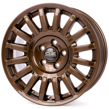 Диск OZ Rally Raid Gloss Bronze Black Lettering R17 W8.0 PCD6x114.3 ET37 DIA66.1