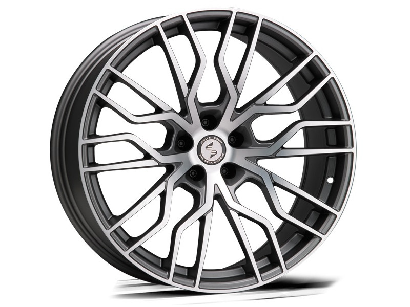 Диск Etabeta Medusa Matt Anthracite Full Polish R20 W10.0 PCD5x112 ET45 DIA78.1