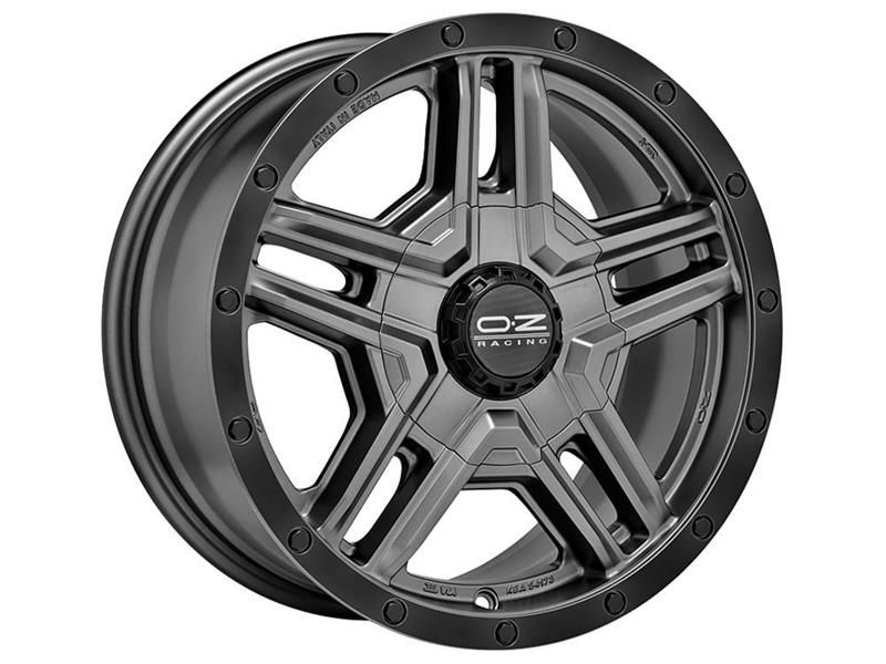 Диск OZ Rally Adventure Matt Graphite Black Lip R17 W8.0 PCD5x150 ET30 DIA110.1