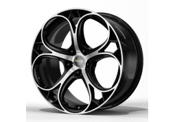 Диск Avus Racing AC-520 Black Polished R18 W8.0 PCD5x110 ET33 DIA65.1