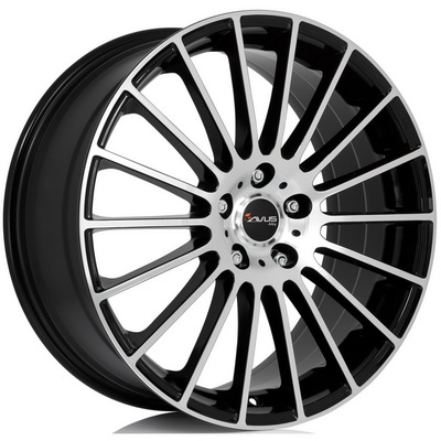 Диск Avus Racing AC-M03 Black Polished R16 W6.5 PCD5x115 ET40 DIA70.3