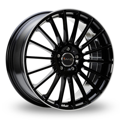 Диск Avus Racing AC-M03 Black Polished Lip R16 W6.5 PCD5x115 ET40 DIA70.3