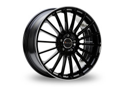 Диск Avus Racing AC-M03 Black Polished Lip R17 W7.5 PCD5x108 ET45 DIA73.1