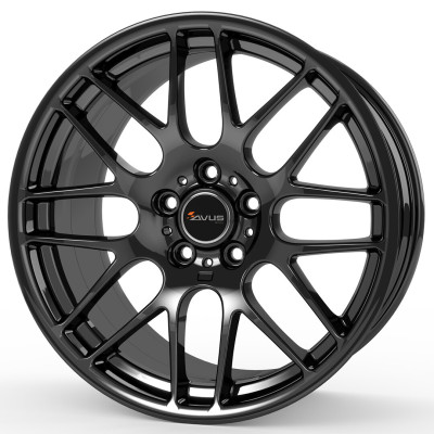 Диск Avus Racing AC-MB4 Black R18 W8.0 PCD5x120 ET43 DIA72.6