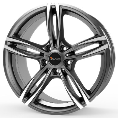 Диск Avus Racing AC-MB3 Anthracite Polished R17 W7.5 PCD5x120 ET32 DIA72.6