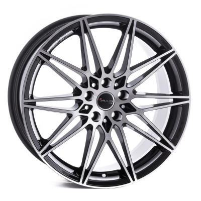 Диск Avus Racing AC-MB5 Black Polished R19 W8.5 PCD5x112 ET30 DIA66.7