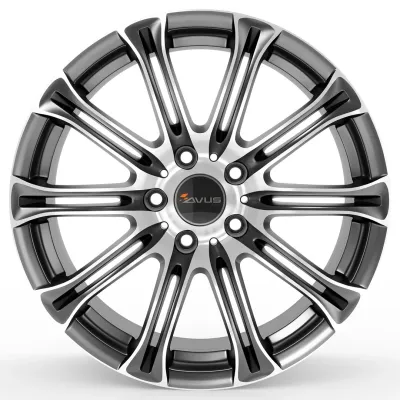 Диск Avus Racing AC-MB1 Anthracite Polished R20 W8.5 PCD5x120 ET35 DIA72.6
