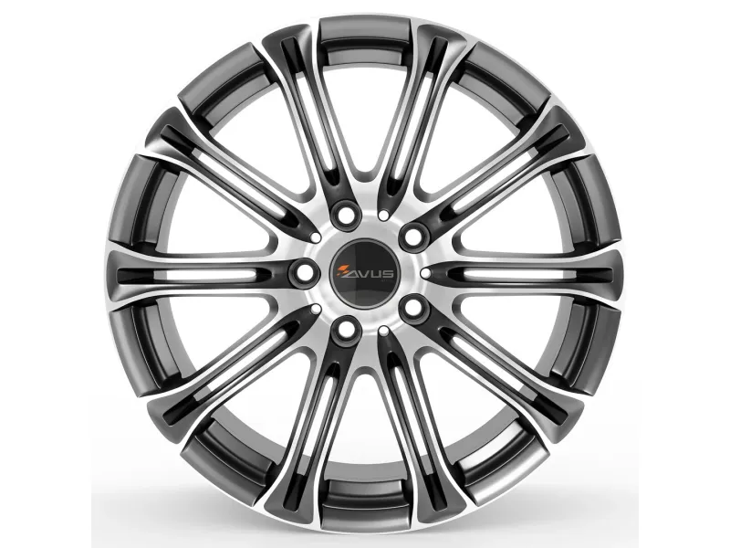 Диск Avus Racing AC-MB1 Anthracite Polished R20 W8.5 PCD5x120 ET35 DIA72.6