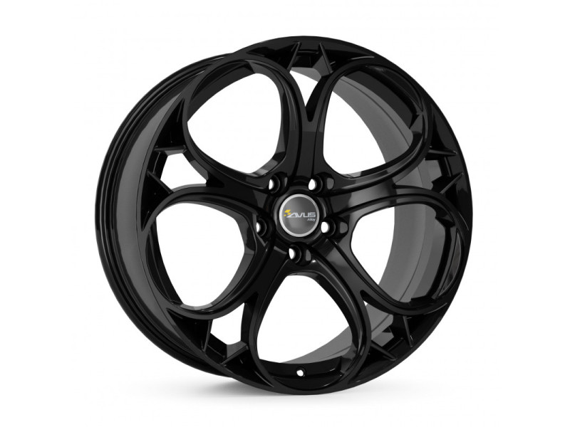 Диск Avus Racing AC-520 Black R20 W8.5 PCD5x110 ET31 DIA65.1
