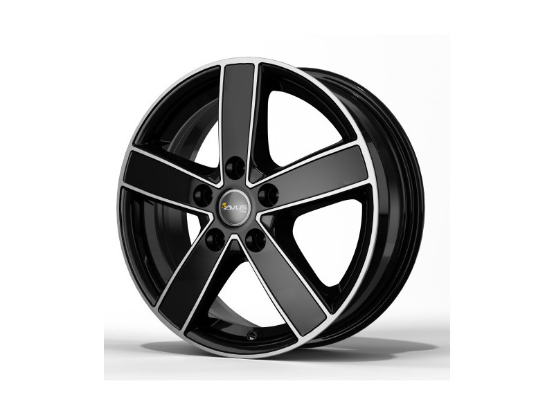 Диск Avus Racing AC-V51 Black Polished R16 W6.5 PCD5x112 ET50 DIA66.6