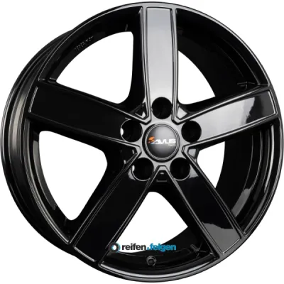 Диск Avus Racing AC-V51 Black R18 W7.5 PCD5x130 ET58 DIA78.1