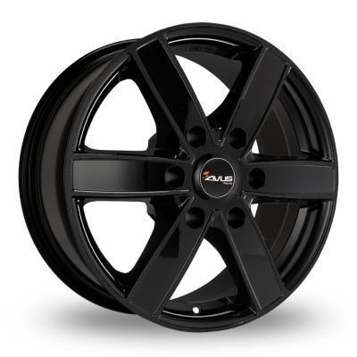 Диск Avus Racing AC-V61 Black R16 W6.5 PCD6x120 ET50 DIA74.5