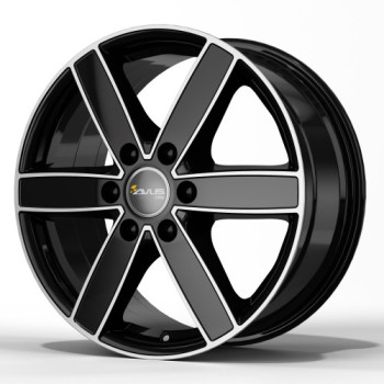 Диск Avus Racing AC-V61 Black Polished R16 W6.5 PCD6x130 ET54 DIA84.1